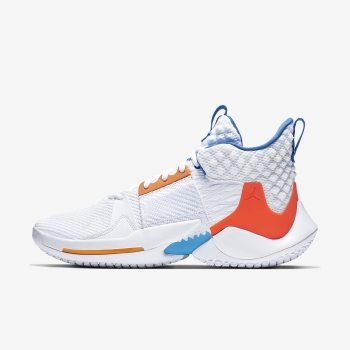 Nike Jordan 'Why Not?' Zer0.2 - Basketsko - Hvide/Blå/Rød | DK-76517